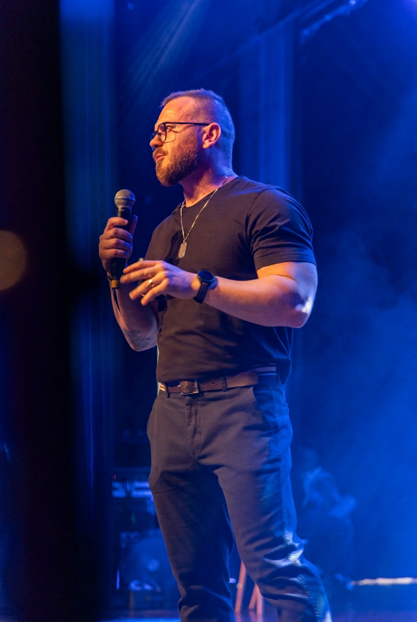 Jean Carlo Kipfer durante a palestra